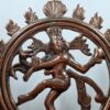 Estátua do Deus Shiva Nataraja em ferro 30 cm