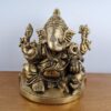 Deus Ganesha estátua de metal bronze
