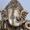Estátua do Deus Ganesha em bronze com 16 cm