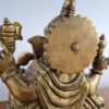 Estátua do Deus Ganesha em bronze com 16 cm