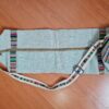 Porta mat indiano para tapete de Yoga 100% Hemp fibra natural azul II