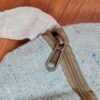 Porta mat indiano para tapete de Yoga 100% Hemp fibra natural azul II