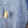 Kurta de algodão (bata masculina longa) azul