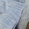 Kurta de algodão (bata masculina longa) azul