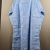 Kurta de algodão (bata masculina longa) azul
