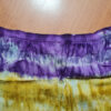 Calça indiana feminina com técnica Tie Dye tricolor