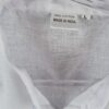 Bata indiana masculina de algodão branco