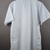Bata indiana masculina de algodão branco