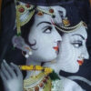 Capa de almofada de Radha e Krishna 40cm