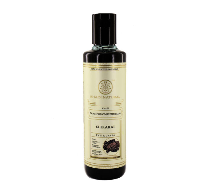 Shampoo Ayurvédico de Shikakai da Khadi Natural 210ml