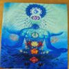 capa de almofada indiana 7 chakras