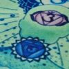 Capa de almofada indiana estampa do Ser com os 7 chakras
