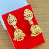brinco indiano Jhumka dourado