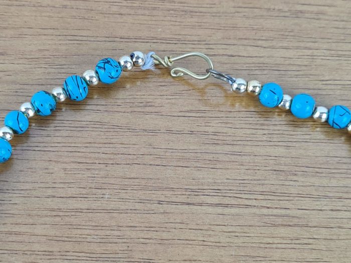 Max colar tibetano de mandala com pedrarias Lápis Lazuli
