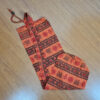 Porta mat indiano para Yoga estampa de OM laranja