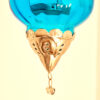 20210602_110922 Luminária indiana pendente à vela com vitral azul13cm