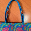 20210703_120417 Bolsa indiana de tecido retangular com bordado flora Azul e color