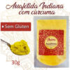 assafetida sachê Assafétida Indiana em pó 30g - Sem Glúten.