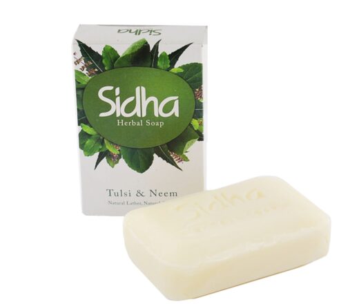Sabonete Ayurvedico Sidha com Tulsi e Neem