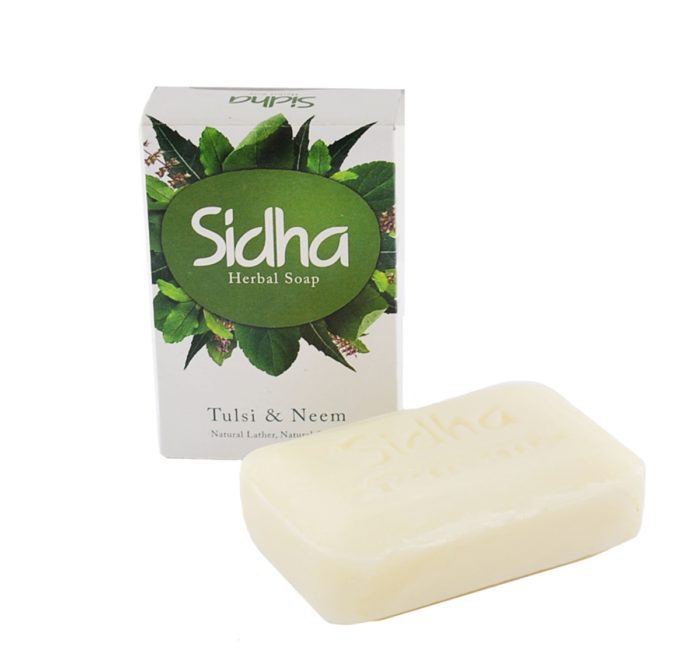 Sabonete Ayurvedico Sidha com Tulsi e Neem