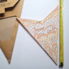 Estrela de papel para decoração de festa Diwali