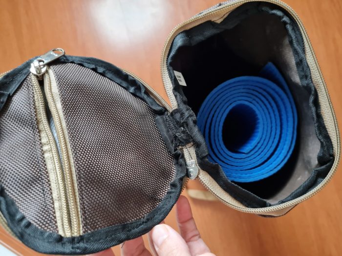 Porta mat indiano para tapete de Yoga estampa de OM