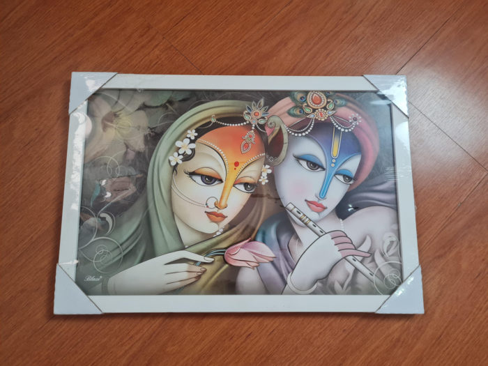 quadro de Radha e Krishna