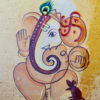 20211003_122342 Porta chaves artesanal com pintura de Ganesha