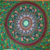 20211019_152121 Canga indiana grande com mandala e franjas verde e color