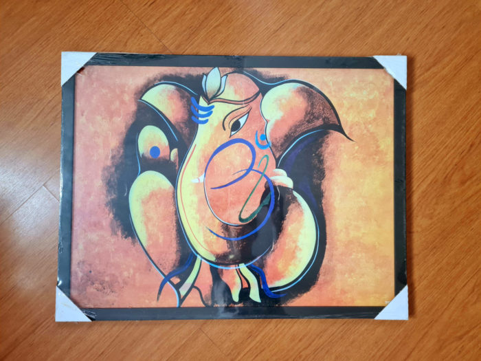 quadro de Ganesha já emoldurado