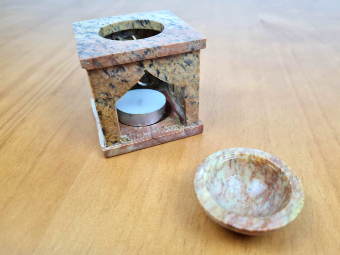 rechaud de vela para aromaterapia