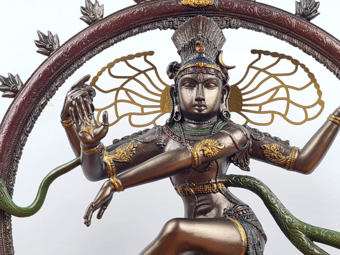 Estátua de Deus Shiva Nataraja 26cm by Veronese Design