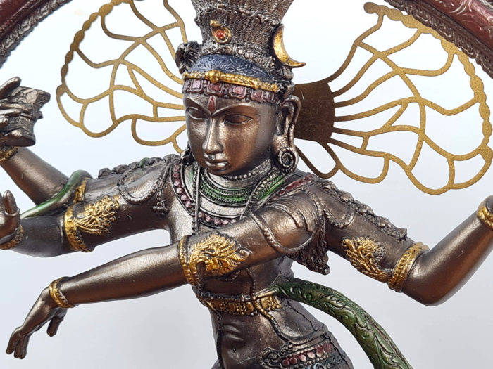 Estátua de Deus Shiva Nataraja 26cm by Veronese Design