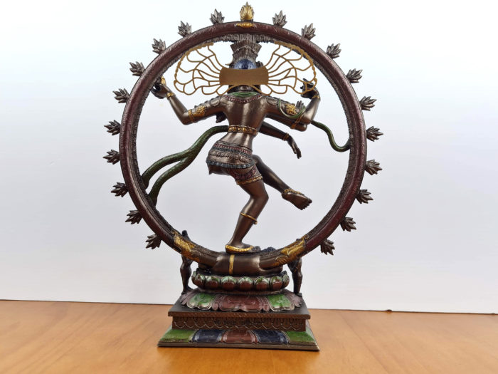 Estátua de Deus Shiva Nataraja 26cm by Veronese Design
