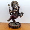 estátua Ganesha em pé dançando