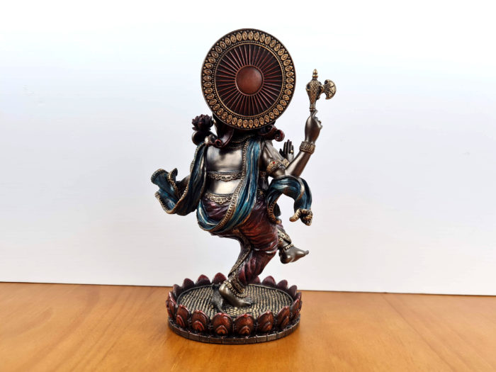 Estátua de Deus Ganesha dançando em pé 21cm by Veronese Design