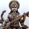 Estátua de Deusa Saraswati e o Cisne 20cm by Veronese Design