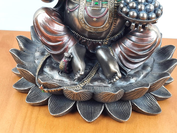 Estátua de Deus Ganesha 25cm by Veronese Design