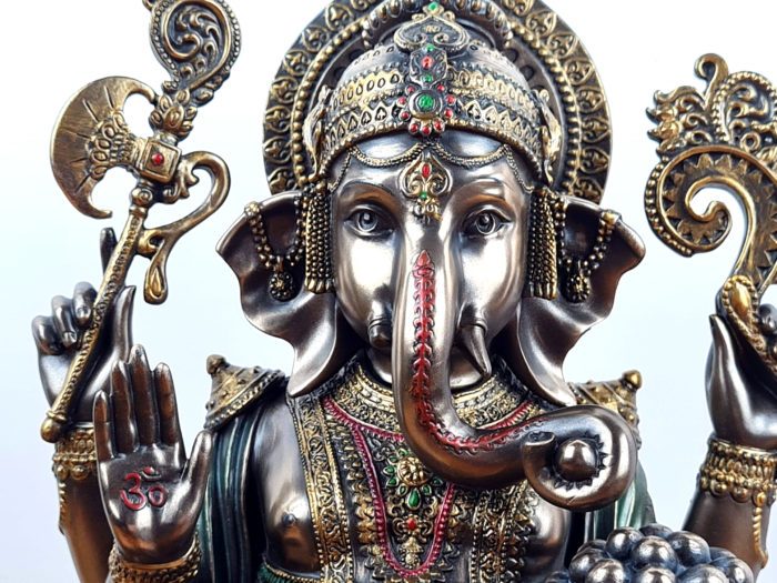 Estátua de Deus Ganesha 25cm by Veronese Design