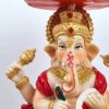 Estátua de Deus Ganesha colorida 18cm
