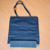 Bolsa indiana de tecido com estampa de elefantes preto e color neon