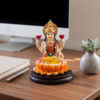 Lakshmi em estátua resinada colorida 11cm