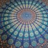 20220131_154523 Colcha indiana ou painel decorativo Mandala azul e verde