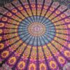 20220131_154946 Colcha indiana ou painel decorativo Mandala cores quentes