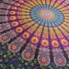 20220131_154951 Colcha indiana ou painel decorativo Mandala cores quentes