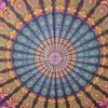 20220131_155000 Colcha indiana ou painel decorativo Mandala cores quentes