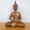 Buda estátua 27cm resina pintura especial