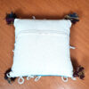 Almofada Balinesa algodão design étnico com tassel nas pontas 40cm