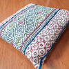 Almofada Balinesa algodão indiana com técnica block-printing 40cm