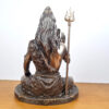 Estátua de Deus Shiva sentado em lótus 25cm by Veronese Design